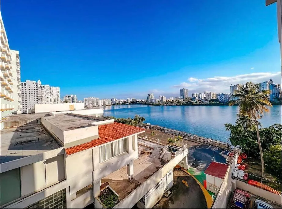 산후안 Flamboyan - Condado Apt Walking To Beach W/ Prk 아파트